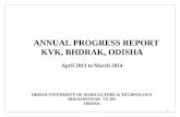 annual progress report kvk, bhdrak, odisha - KRISHI VIGYAN ...