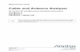 Cable and Antenna Analyzer - Anritsu