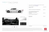 YOUR 2017TACOMA - Toyota