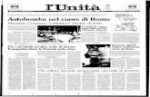 Autobomba nel cuore di Roma - l'Unità - Archivio storico