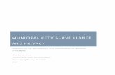 Municipal CCTV surveillance and Privacy
