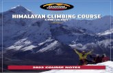 HIMALAYAN CLIMBING COURSE - Adventure Consultants