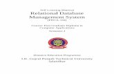 Relational Database Management System - PTU (Punjab Technical ...