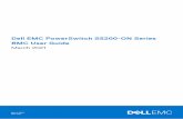 Dell EMC PowerSwitch S5200-ON Series BMC User Guide
