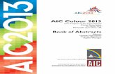 AIC Abstracts 2013