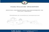 Guía Docente 2014/2015 - UCAM