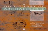 a dictionary of - archaeology - UW Canvas