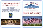A Special Thank You & Appreciation to - Field of Glory