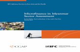 Microfinance in Myanmar Sector Assessment - MIMU