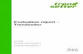 Evaluation report – Trendsetter - Civitas.eu
