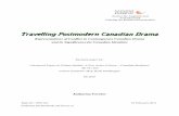 Bachelorthesis Representations of Conflict in postmodern Canadian Drama