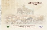 okf"kdZ izfrosnu - ANNUAL REPORT - Central Sheep and ...