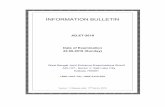 INFORMATION BULLETIN - College Admission
