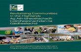 Revitalising Communities in the Highlands - Moray Council