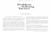 Problem Solving Tactics - Association for the Advancement of ...