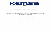 tender no. kemsa/ont001/2019-22