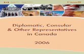 Diplomatic, Consular & Other Representatives in Canada ...
