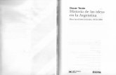 Historia de las ideas en la Argentina Oscar Teran