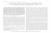 Accurate Self-Localization in RFID Tag Information Grids Using FIR Filtering