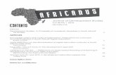 K LUCKETT AFRICANUS 40 1 2010