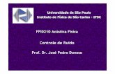 FFI0210 Acústica Física Controle de Ruído
