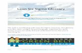 Lean Six Sigma Glossary - GoLeanSixSigma.com.pages