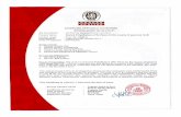 Certificate of Product Conformity - Hepworth