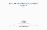 State Disaster Management Plan