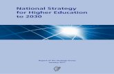 National strategy for higher education 2030
