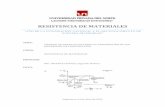 RESISTENCIA DE MATERIALES "AÑO DE LA INTEGRACIÓN NACIONAL Y EL RECONOCIMIENTO DE NUESTRA DIVERSIDAD"