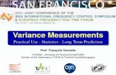 Variance measurements - Practical use - Statistics