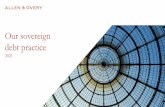 Our sovereign debt practice - Allen & Overy