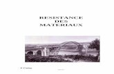 RESISTANCE DES MATERIAUX