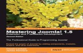 Mastering Joomla! 1.5 Extension and Framework ...