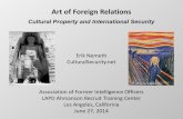 Art of Foreign Relations: Cultural Property and International Security