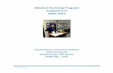 Medical Assisting Program Supplement 2020-2021