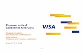 Pharmaceutical Guidelines Overview - Visa