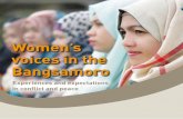 Women's voices in the Bangsamoro - Conciliation Resources