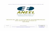 Manual de Controle Patrimonial - MCPSE - Aneel