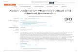 Asian Journal of Pharmaceutical and Clinical Research