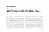 Theories of Computer- Mediated Communication and Interpersonal Relations