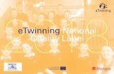 eTwinning National Quality Label - Leargas