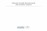 Shoal Creek Boulevard All Public Input - AustinTexas.gov