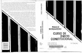 Curso de Direito Constitucional Paulo Bonavides
