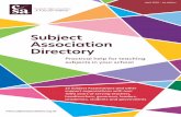 Subject Association Directory