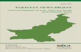 PAKISTAN NEWS DIGEST - IDSA