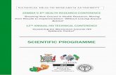 SCIENTIFIC PROGRAMME - National Health Research ...