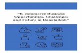 “E-commerce Business Opportunities, Challenges and Future ...
