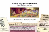 Child Fatality Review in Colorado
