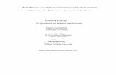 A Multi Objective and Multi Constraint Approach to the Investment            and Financing of a Multinational Enterprise: A Synthesis